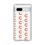 Slim Protection Case［ Original - CASEPLAY Initial All-over Pattern - Orange ］