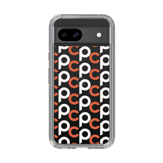 Slim Protection Case［ Original - CASEPLAY Initial All-over Pattern - Orange ］