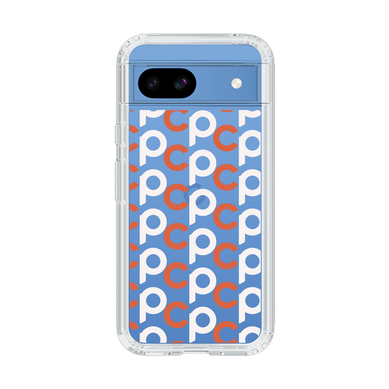 Slim Protection Case［ Original - CASEPLAY Initial All-over Pattern - Orange ］