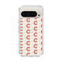Slim Protection Case［ Original - CASEPLAY Initial All-over Pattern - Orange ］