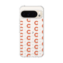 Slim Protection Case［ Original - CASEPLAY Initial All-over Pattern - Orange ］