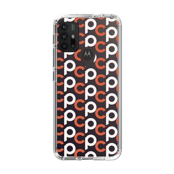 Slim Protection Case［ Original - CASEPLAY Initial All-over Pattern - Orange ］