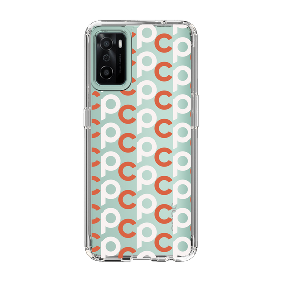 Slim Protection Case［ Original - CASEPLAY Initial All-over Pattern - Orange ］