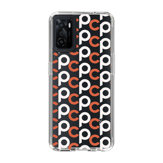 Slim Protection Case［ Original - CASEPLAY Initial All-over Pattern - Orange ］