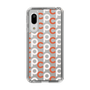 Slim Protection Case［ Original - CASEPLAY Initial All-over Pattern - Orange ］