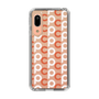 Slim Protection Case［ Original - CASEPLAY Initial All-over Pattern - Orange ］