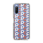 Slim Protection Case［ Original - CASEPLAY Initial All-over Pattern - Orange ］
