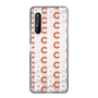 Slim Protection Case［ Original - CASEPLAY Initial All-over Pattern - Orange ］