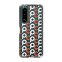 Slim Protection Case［ Original - CASEPLAY Initial All-over Pattern - Orange ］