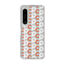Slim Protection Case［ Original - CASEPLAY Initial All-over Pattern - Orange ］