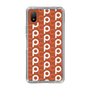 Slim Protection Case［ Original - CASEPLAY Initial All-over Pattern - Orange ］