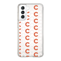Slim Protection Case［ Original - CASEPLAY Initial All-over Pattern - Orange ］