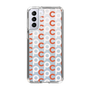 Slim Protection Case［ Original - CASEPLAY Initial All-over Pattern - Orange ］