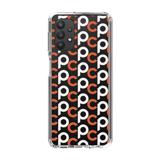 Slim Protection Case［ Original - CASEPLAY Initial All-over Pattern - Orange ］