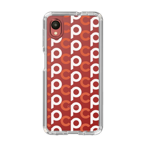 Slim Protection Case［ Original - CASEPLAY Initial All-over Pattern - Orange ］