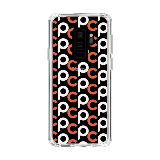 Slim Protection Case［ Original - CASEPLAY Initial All-over Pattern - Orange ］