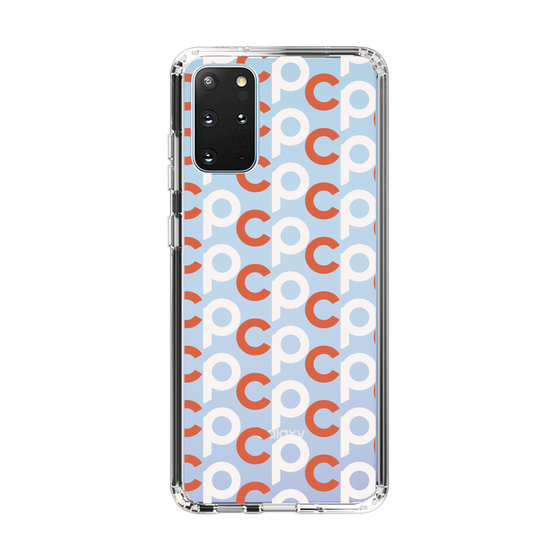 Slim Protection Case［ Original - CASEPLAY Initial All-over Pattern - Orange ］