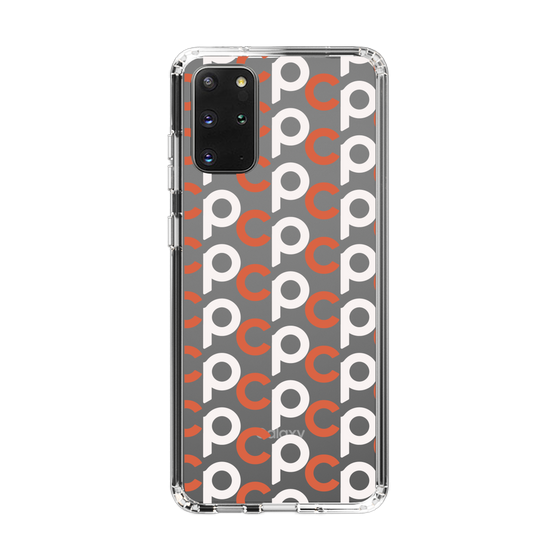 Slim Protection Case［ Original - CASEPLAY Initial All-over Pattern - Orange ］