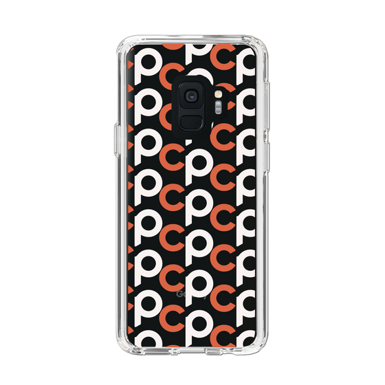 Slim Protection Case［ Original - CASEPLAY Initial All-over Pattern - Orange ］