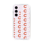 Slim Protection Case［ Original - CASEPLAY Initial All-over Pattern - Orange ］