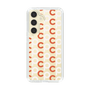 Slim Protection Case［ Original - CASEPLAY Initial All-over Pattern - Orange ］