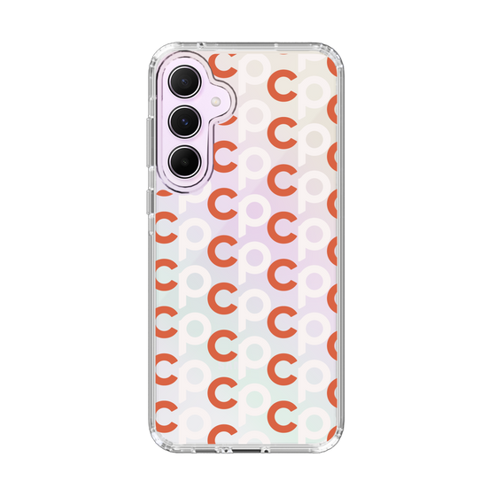 Slim Protection Case［ オリジナル - CASEPLAYイニシャル総柄 - Orange ］