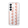 Slim Protection Case［ Original - CASEPLAY Initial All-over Pattern - Orange ］