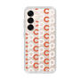 Slim Protection Case［ Original - CASEPLAY Initial All-over Pattern - Orange ］