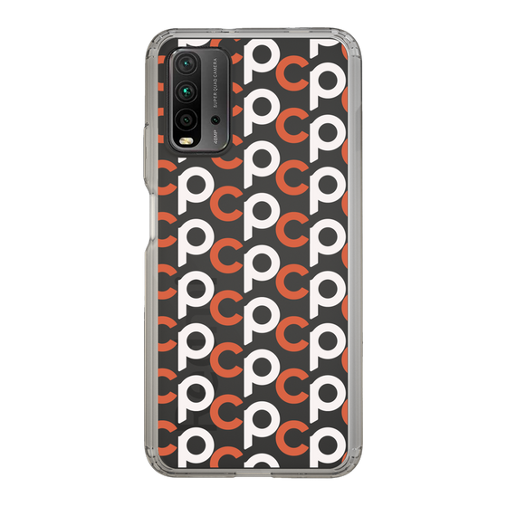 Slim Protection Case［ Original - CASEPLAY Initial All-over Pattern - Orange ］