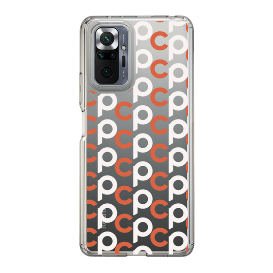 Slim Protection Case［ Original - CASEPLAY Initial All-over Pattern - Orange ］