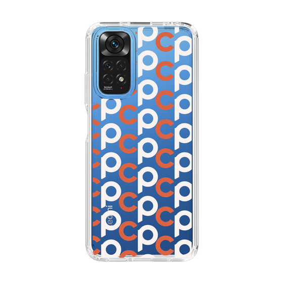 Slim Protection Case［ Original - CASEPLAY Initial All-over Pattern - Orange ］