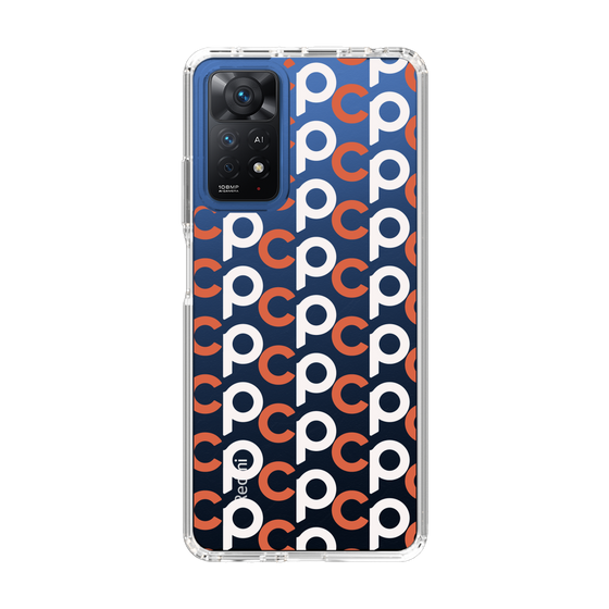 Slim Protection Case［ Original - CASEPLAY Initial All-over Pattern - Orange ］