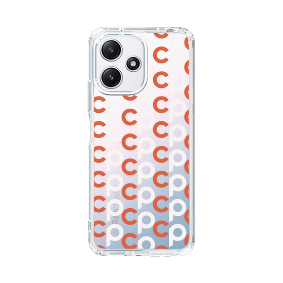 Slim Protection Case［ Original - CASEPLAY Initial All-over Pattern - Orange ］