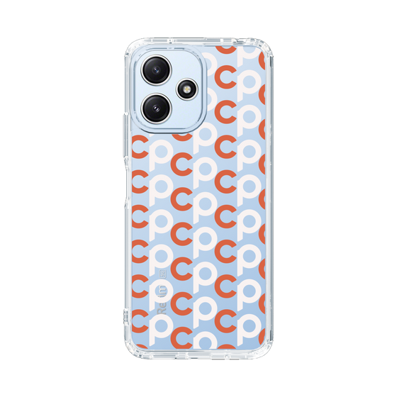 Slim Protection Case［ Original - CASEPLAY Initial All-over Pattern - Orange ］