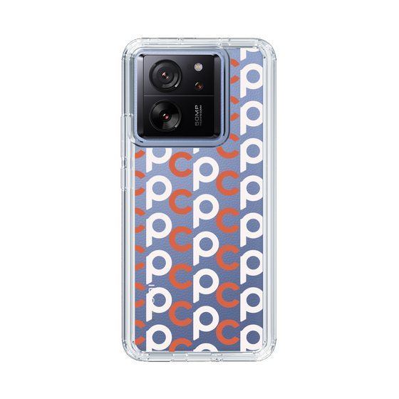 Slim Protection Case［ Original - CASEPLAY Initial All-over Pattern - Orange ］