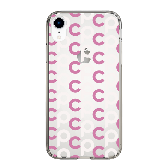 Slim Protection Case［ Original - CASEPLAY Initial All-over Pattern - Pink ］