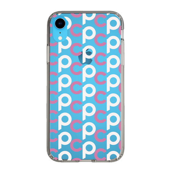 Slim Protection Case［ Original - CASEPLAY Initial All-over Pattern - Pink ］