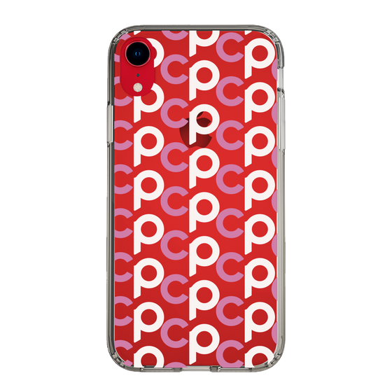 Slim Protection Case［ Original - CASEPLAY Initial All-over Pattern - Pink ］