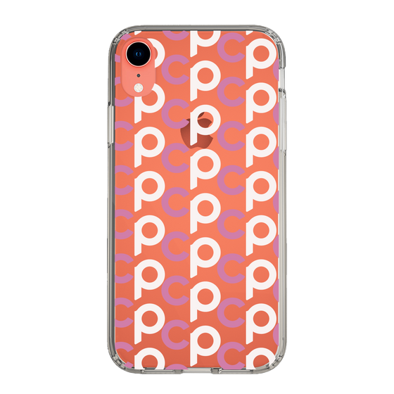 Slim Protection Case［ Original - CASEPLAY Initial All-over Pattern - Pink ］