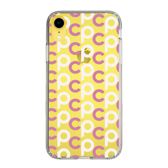 Slim Protection Case［ Original - CASEPLAY Initial All-over Pattern - Pink ］