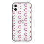 Slim Protection Case［ Original - CASEPLAY Initial All-over Pattern - Pink ］