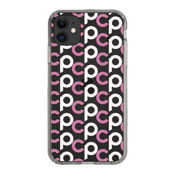 Slim Protection Case［ Original - CASEPLAY Initial All-over Pattern - Pink ］