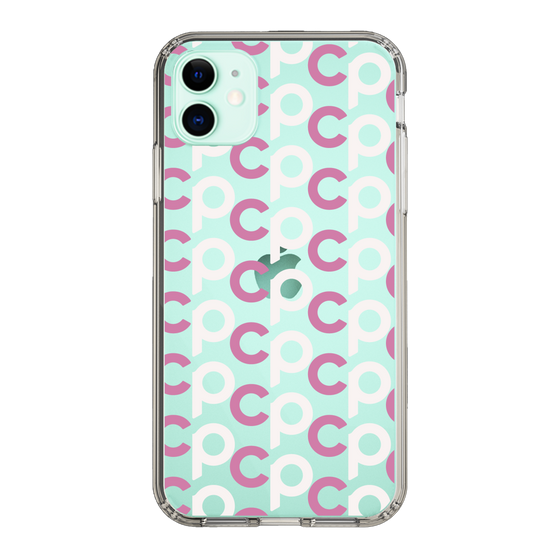 Slim Protection Case［ Original - CASEPLAY Initial All-over Pattern - Pink ］