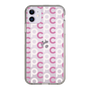 Slim Protection Case［ Original - CASEPLAY Initial All-over Pattern - Pink ］