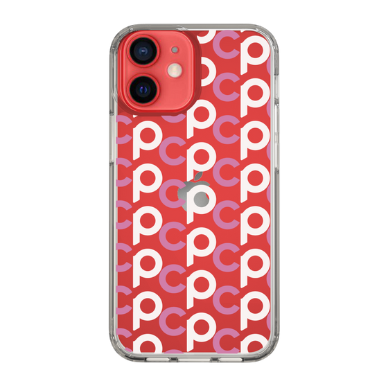 Slim Protection Case［ Original - CASEPLAY Initial All-over Pattern - Pink ］
