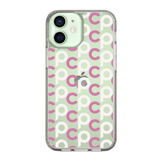 Slim Protection Case［ Original - CASEPLAY Initial All-over Pattern - Pink ］