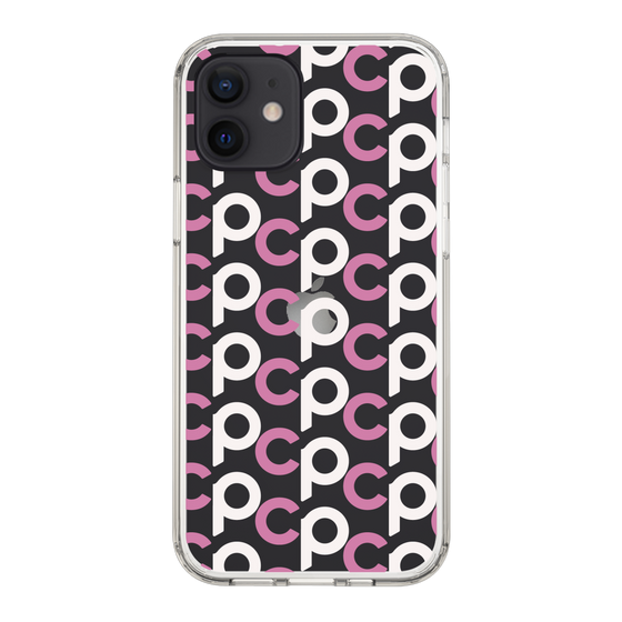 Slim Protection Case［ Original - CASEPLAY Initial All-over Pattern - Pink ］