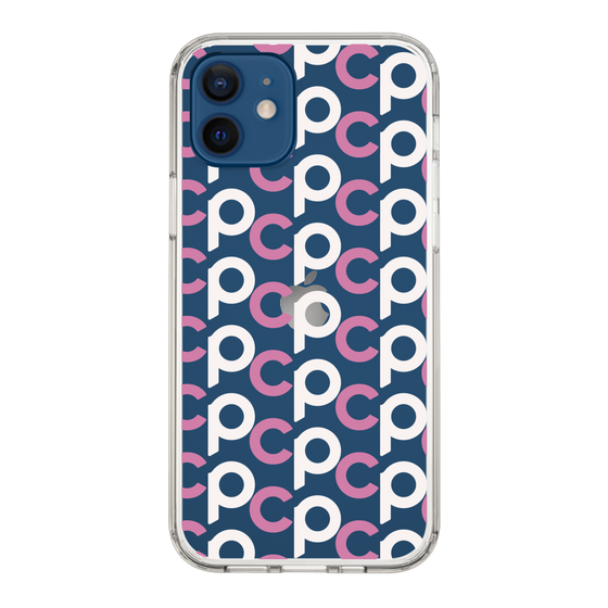 Slim Protection Case［ Original - CASEPLAY Initial All-over Pattern - Pink ］