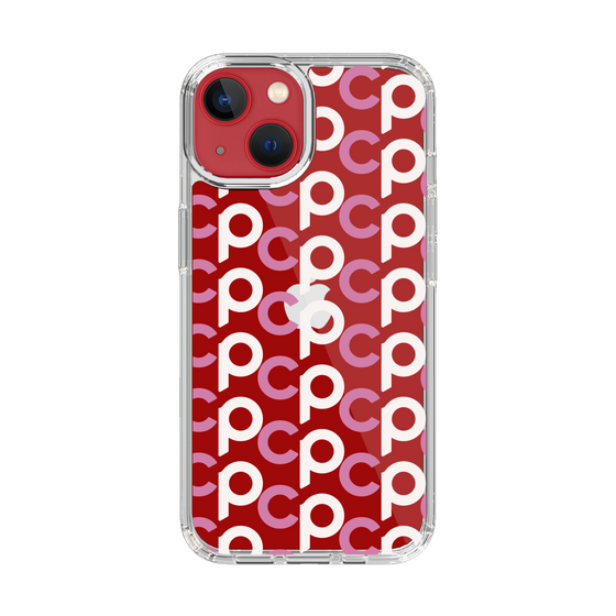 Slim Protection Case［ Original - CASEPLAY Initial All-over Pattern - Pink ］