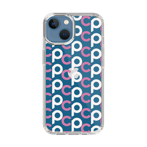 Slim Protection Case［ Original - CASEPLAY Initial All-over Pattern - Pink ］